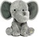 Kinrex Stuffed Elephant Animal Plush, Toys For Baby, Boy, Girls Great Nursery, Room Decor, Bed Grey Measures 9 Inches