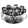 5Five Spices Rack With Rotating Base 8 Pcs