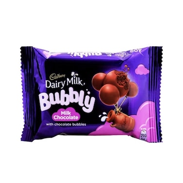 Cadbury Dairy Milk Bubbly Milk Chocolate 40 gr