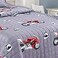 Sleep Night 3 Pieces Kids Compressed Comforter Set, Single Size 150 X 200cm Modern Printed Bedding Set For Girls And Boys, MultiColor