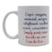 Ajooba I Am The Best Quotes Printed Mug White