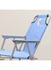 Generic Folding Camp Chair Blue