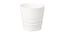 Plant pot, white, 9 cm