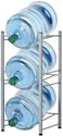 Generic 3-Tier Water Bottle Holder Cooler Jug Rack, 5 Gallon Water Bottle Storage Rack Detachable Heavy Duty Water Bottle Cabby Rack