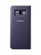 Generic - Clear View Stand Flip Case Cover For Samsung Galaxy S8 Plus Purple