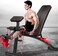 Marshal Fitness Multipurpose Sit Up Fitness Exercise Bench with Weight Preacher Armrest Curl Support-MFDS-S056