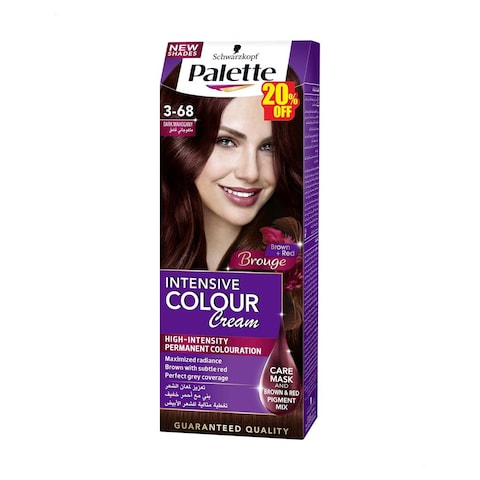 Schwarzkopf Palette Intensive Color Creme - 3-68 Dark Mahogan