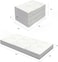 Vital 6 Inch Tri Folding Mattress Twin Size With Storage Bag, Foldable Memory Foam Topper Portable Floor Guest Bed With Removable Bamboo Cover, Breathable Washable (Single - W 90 X L 180 Cm)