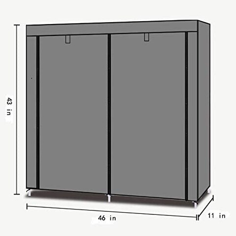 Shoe Rack Multipurpose Storage Rack with Dustproof Cover