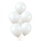 Party Time 25-Pieces 10" White Latex Balloons For Wedding Decoration, Bridal Shower Baby Shower &amp; Birthday Party Decoration Party Supplies