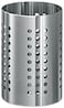 Royalford Cutlery Holder, Premium Quality Stainless Steel, Rf10247, Storage For Countertop Organizer, Cooking Utensil Crock For Kitchen Organization &amp;Storage And Flatware Caddy, Silver
