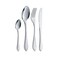 Cutlery Set Of Table Knife Spoon Fork And Tea Spoon Stainless Steel 24 Pieces