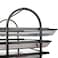 Lavish Desk Deposit Tray 2 Layer, A4 Letter Paper Document Wire Mesh Storage Organizer, Black