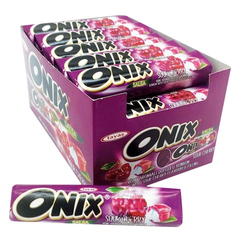 Tayas Onix Salsa Sour Cherry Candy 22.4g