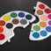 Specialist Crafts  Tempera Blocks  Size 2 - 11 Well Palette Set 2