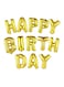 Generic Happy Birthday Shaped Party Balloon