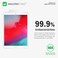 Amazing Thing N95 Grade Anti Microbial for iPad 10.2 inch Tempered Glass Screen Protector - Supreme Glass Ex Bullet with SGS certified Anti Bacterial technology