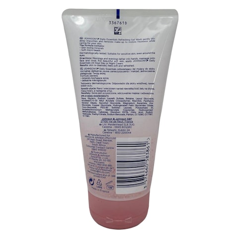 J&amp;J Daily Ess. Refreshing Gel 150Ml