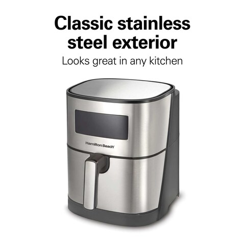 Hamilton Beach Digital Air Fryer 35075ME Silver 1700W