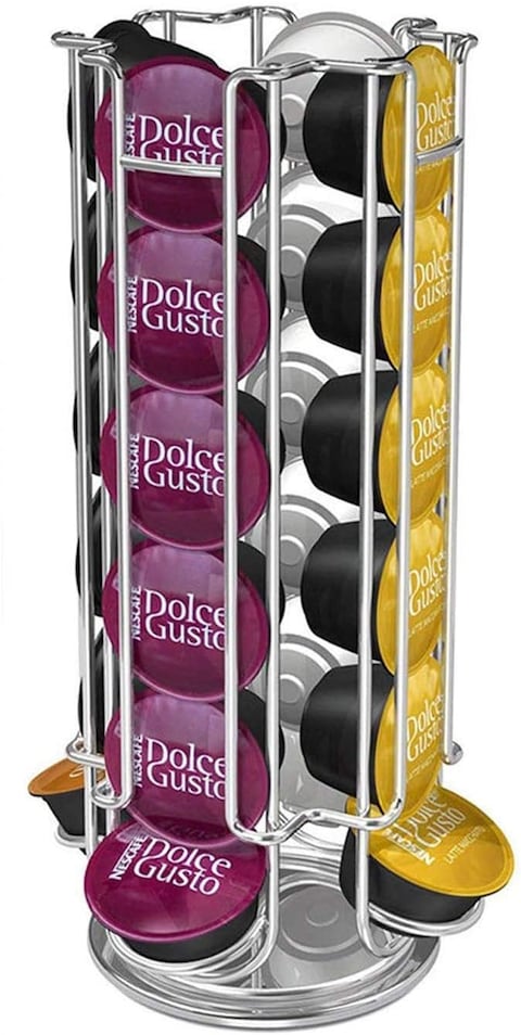 Generic 24 Capsule Coffee Pod Stand Rack Coffee Pod Holders For Nescafe Dolce Gusto (24 Pods)