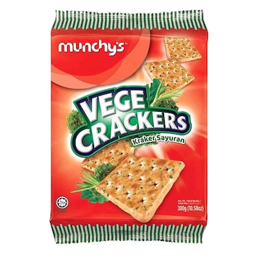 Munchys Vege Crackers 300GM