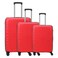 Skybags Maxx Hard Trolley Set Red 3 PCS