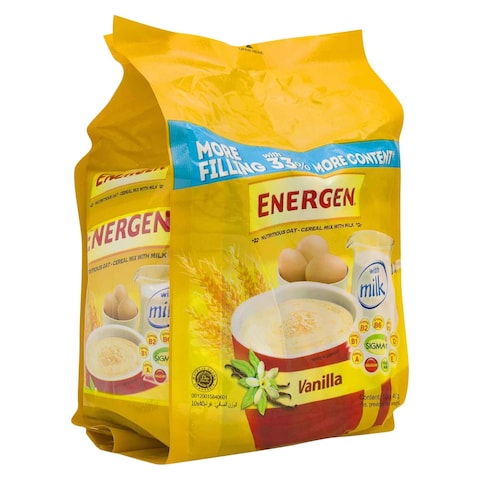 Energen Cereal Vanilla Drink Bag 30g Pack of 10