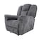 Penhaligon's Striped Velvet RocKing Recliner Chair - Grey - Penhaligon's