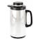Peacock Stainless Steel Vacuum Flask CI130 Silver And Black 1.3L