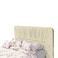 In House Geneva Velvet Bed Frame - Queen - 200x140 cm - Black