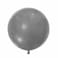 Silver Jumbo Latex Balloon
