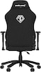 Anda Seat Phantom 3 Series Premium Gaming Chair With Neck Pillow And Lumbar Back Suppor Fabric, Black, Large