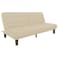 In House Maria 2 In 1 Sofabed Velvet Upholstered - Light Beige