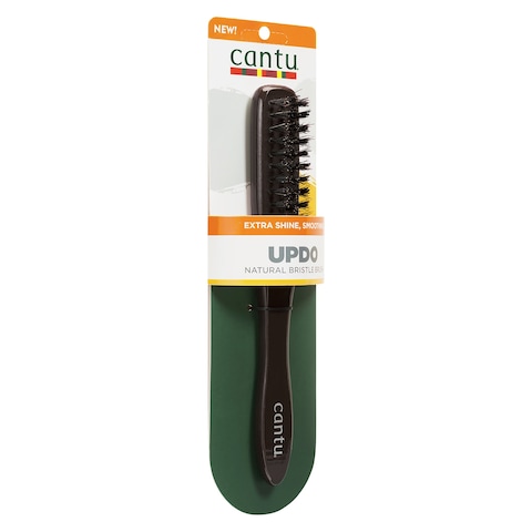 Cantu UPDO Natural Bristle Brush 07935-36 Brown