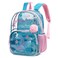Eazy Kids 17" Set of 3 School Bag with Lunch Bag and Pencil Case Mermaid-Blue