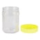 Windcera Hexagonal Pet Jar Clear/Yellow 400ml