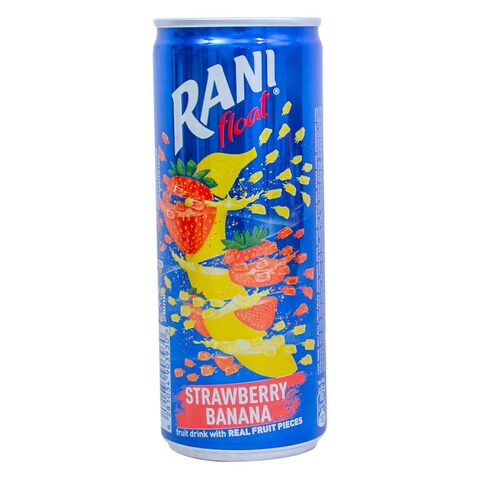 Buy Rani Float Strawberry And Banana Fruit Juice 240ml in Kuwait