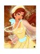 Anastasia Metal Plate Poster Multicolour 15x20centimeter