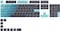 Glorious GPBT Celestial Ice Keycaps - Premium Cherry-Profile 114 Keys Set With Bright Blue &amp; Deep Navy Blue Gradient Design - Durable, Readable, Compatible With GMMK Models &amp; Standard Keyboards