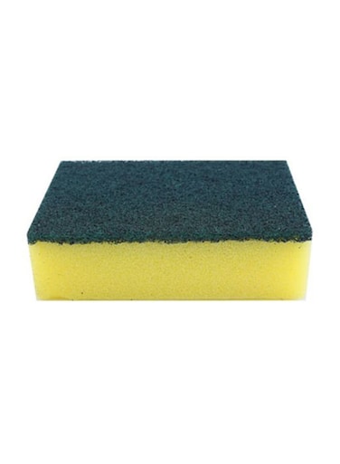 Royalford 10-Piece Sponge Scouring Pad Multicolor