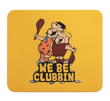 وسادة ماوس مستطيلة الشكل من لاود يونيفرس - كلابين فلينتستون براذر