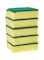 Marrkhor 5-Piece Classic Nail Saver Sponge Green/Yellow 10X15Centigram