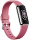 Fitbit Luxe Fitness &amp; Wellness Tracker, Orchid/Platinum Stainless Steel