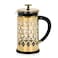 Fissman Borosilicate Glass French Press Coffee Maker AMADO  Gold/Black