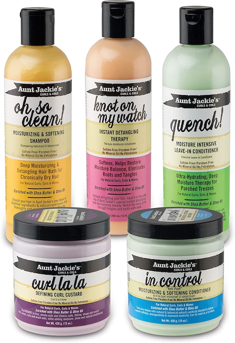 Aunt Jackie&#39;s Curl La La Defining Curl Custard, Fruity, 426G