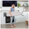 Ironing Board with Large 34 x 100'' Ironing Surface with Heat Resistant Cover And 100% Cotton Cover, 7 Adjustable Heights Ironing Board For Home Laundry Room Use