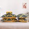 6-Piece Double Size Duvet Cover Set 1 Duvet Cover + 1 Flat Sheet + 4 Pillow Cases Microfibre HAIMISH