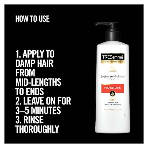 Tresemme Pro Keratin Sulfate-Free Conditioner - 250 ml
