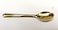 Generic 12-Piece Gold Plated Tea Spoon Set Gold 10 cm - Japan