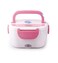 Nilzone Acrylonitrile Butadiene Styrene, Alloy Steel Portable Electric Heating Food Warmer Lunch Box, Multi Color